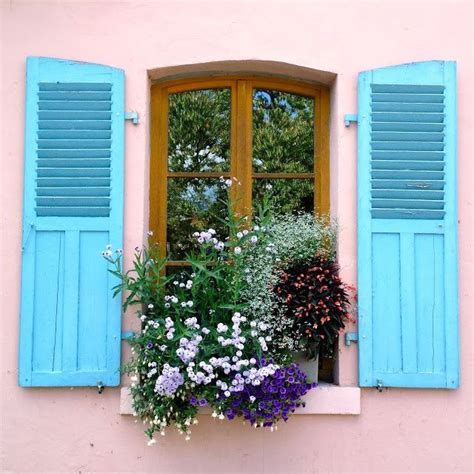 vintage french window boxes